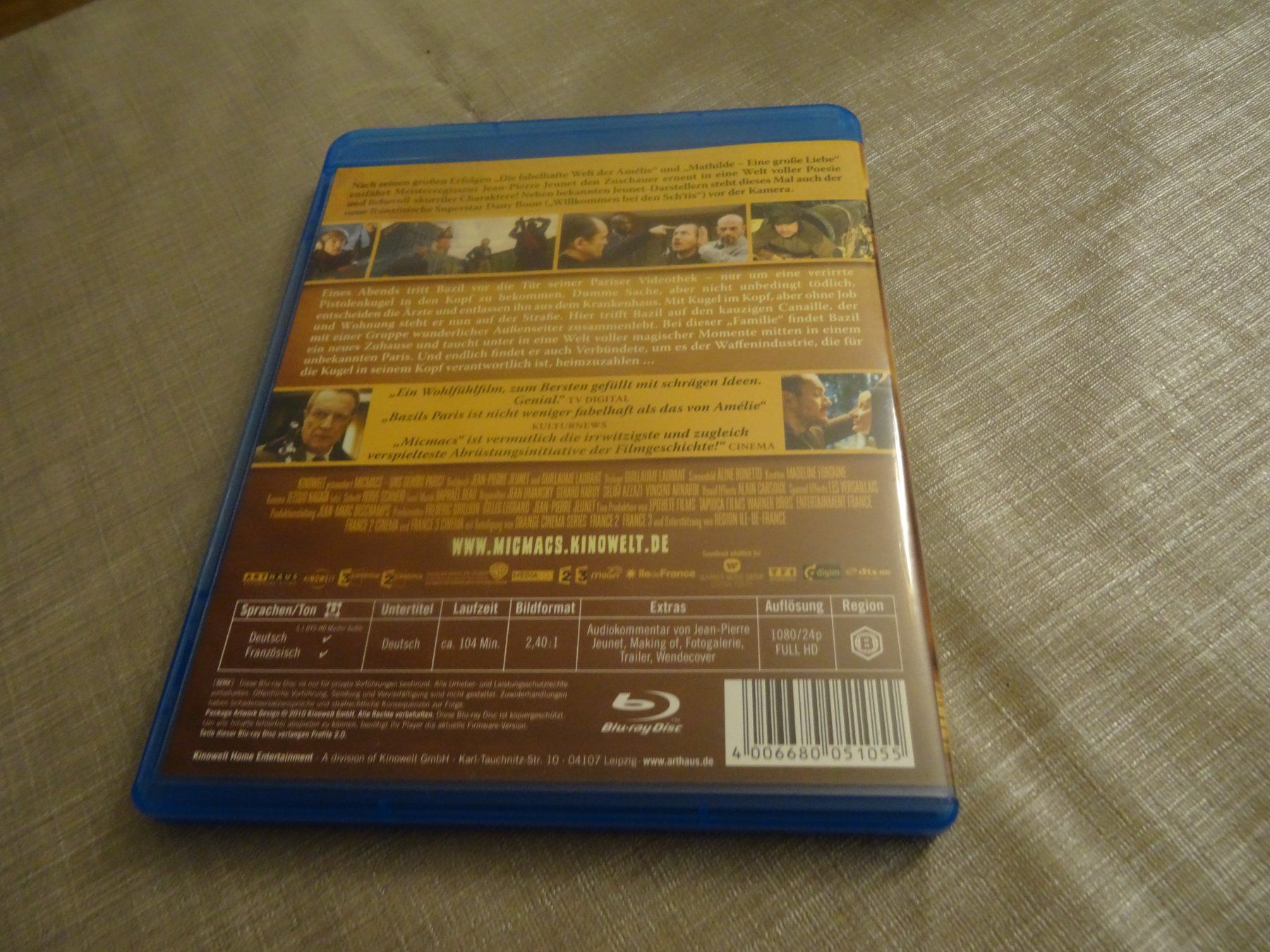 Tutti i DVDs: Mic Macs Micmacs Blu-ray – Usato da Olten venduto da Disc-Verkauf 2