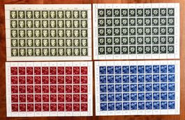 1944, Pro Juventute Serie im 50er-Bogen **