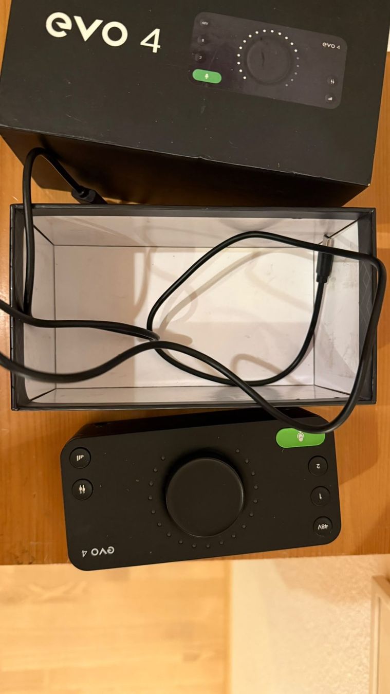 Attrezzatura per studi di registrazione: EVO 4 Interface (Audient) – Usato da Bern venduto da diesdastrallala 1