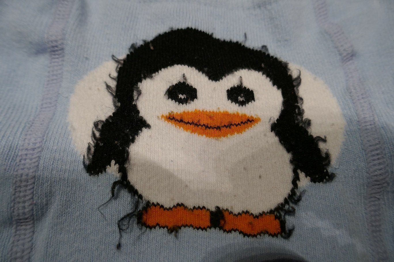 Altro abbigliamento: Süsse hellblaue Strumpfhose Pinguin, 98 – Usato da Horgen venduto da Feli39 3