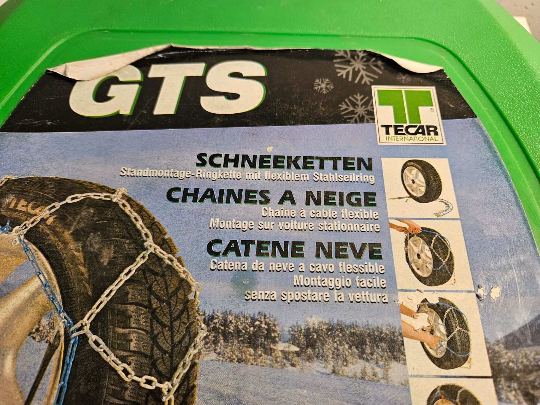 Catene da neve: Schneeketten Gts – Usato da Chur venduto da Einszweidreiviermein 4