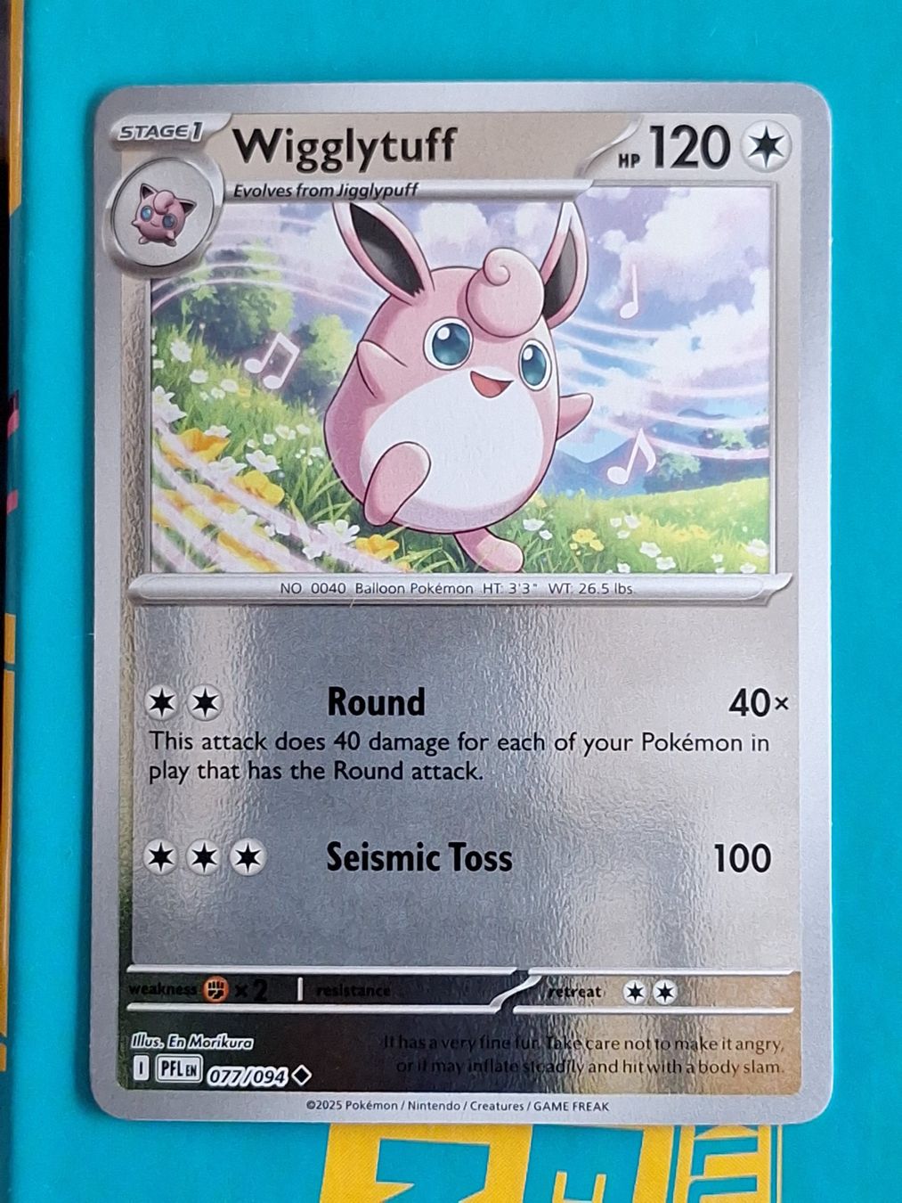 Pokémon Carte collezionabili: Wigglytuff - Reverse Holo - Pokemon Phantasmal Flames – Usato da Altstätten SG venduto da GGsGameshop
