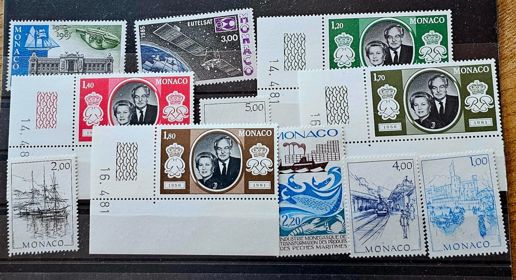 Tutti i francobolli: MONACO timbres neufs ** – Nuovo (secondo la descrizione) da Les Valettes venduto da Nuba1