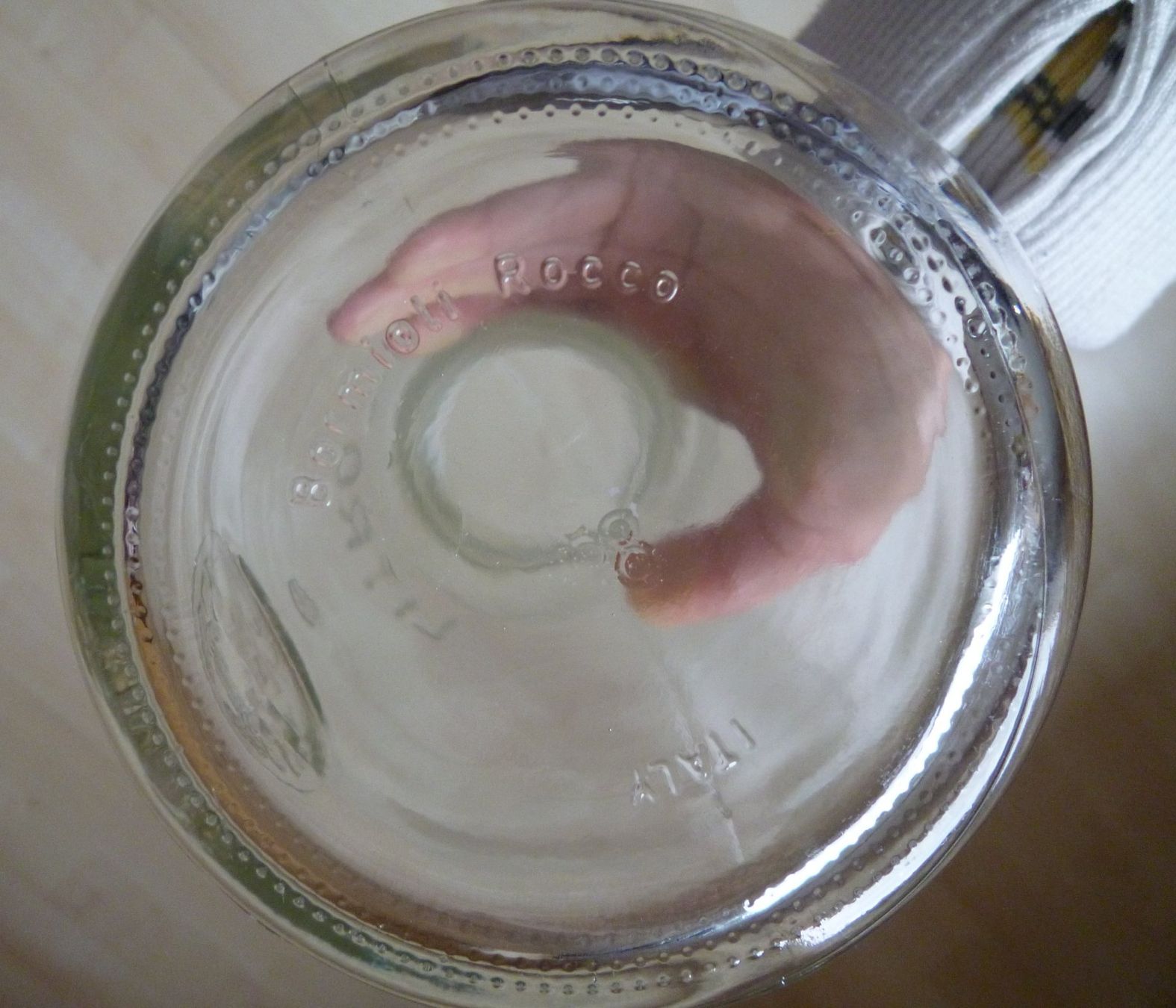 Caraffe: Glaskaraffe Bormioli Rocco  LITRO Wasser Trink Karaffe – Usato da Dättlikon venduto da Mamakuga 5