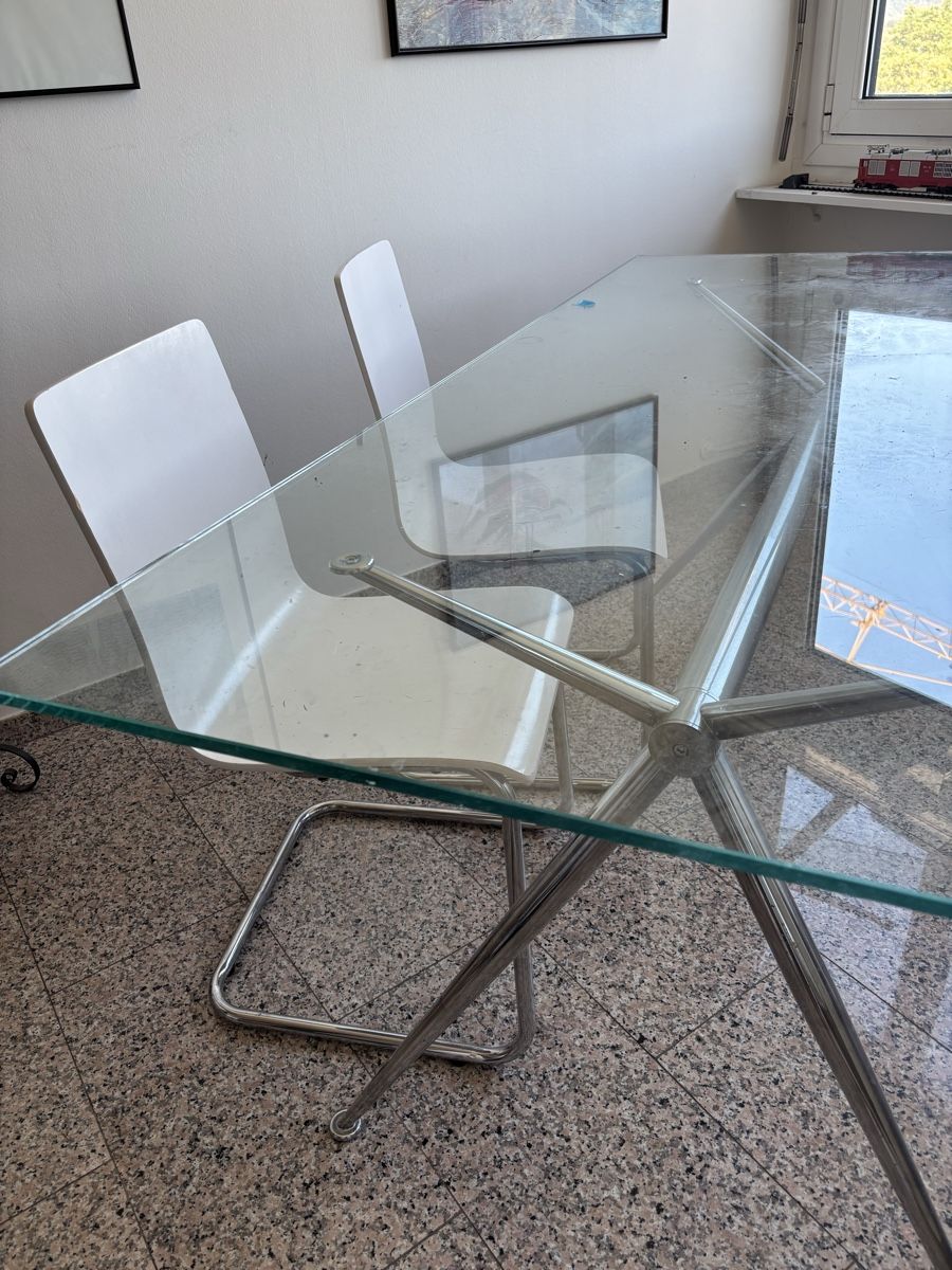 Tables: Glastisch – D'occasion à Münchenstein par Andithos 1