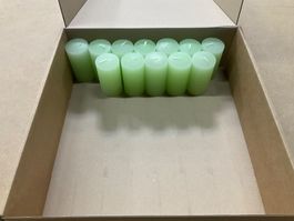 848 Posten Raureifkerzen Ø=5cm H=9cm aus Liquidation
