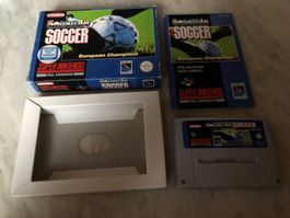 SENSIBLE SOCCER SPIEL FÜR SUPERNINTENDO IN ORIGINALSCHACHTEL