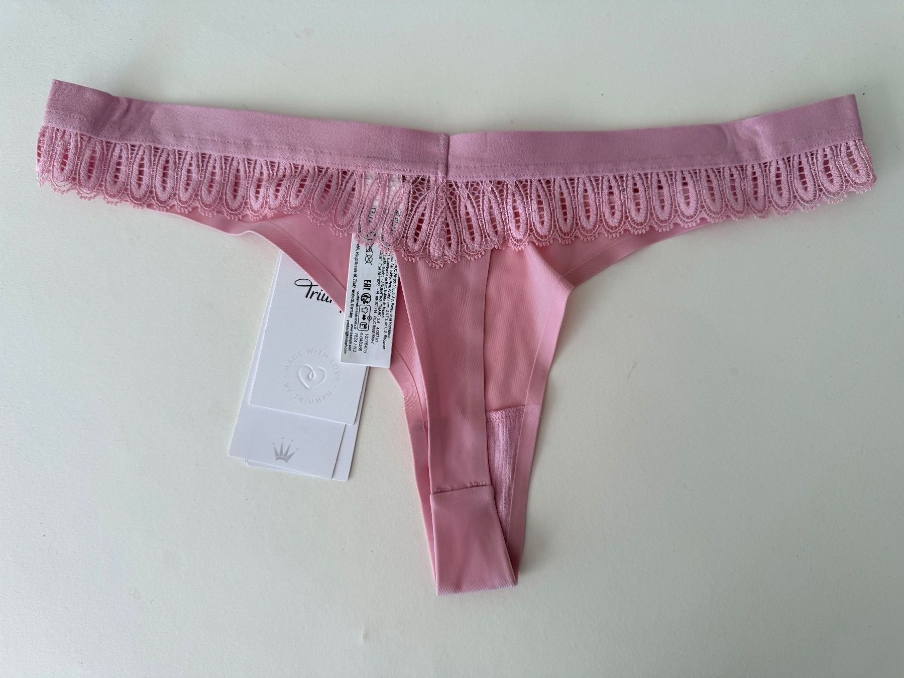 Triumph Altra biancheria intima: TRIUMPH, High Leg String AURA SPOTLIGHT, Grösse 36, Hellrosa – Nuovo e nell'imballaggio originale da Rudolfstetten venduto da gst_g7xl 2