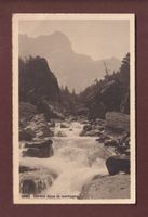 TORRENT dans la montagne - 1914