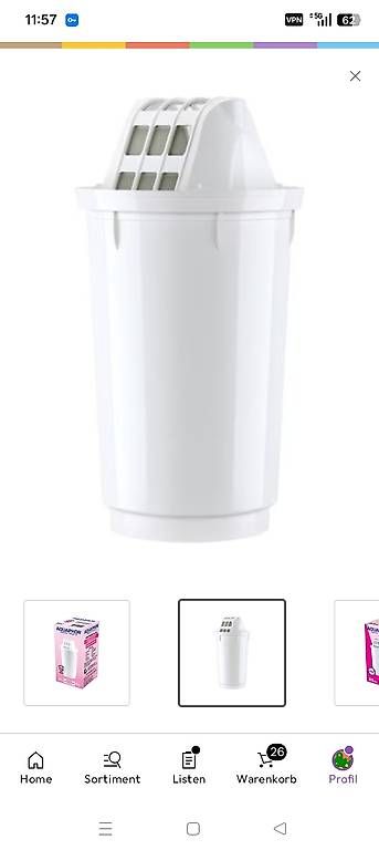 Sanitär: Aquaphor Wasserfilter mit 6 Filtern  – Gebraucht aus Bern von marcrich 2