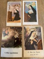 4 Heiligenbildli Andachtsbilder Heilige Rita da Cascia,