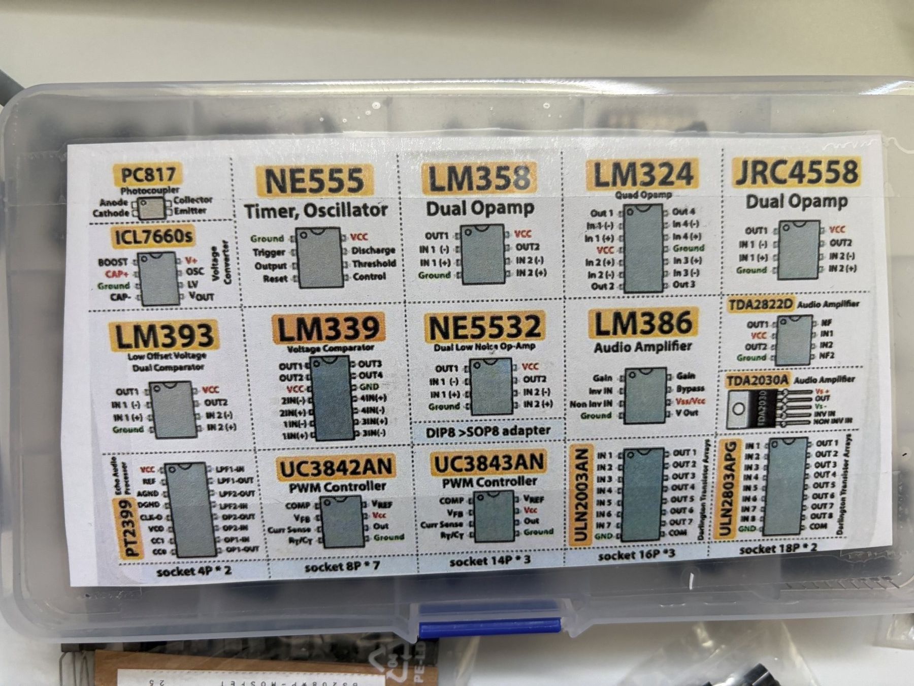 Elektronikbauteile: Bauteileset Transistoren , OP, OPAMP diverse – Gebraucht aus Langnau am Albis von Danig0 2