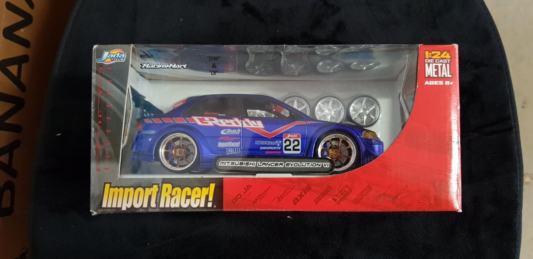 Jada Toys Modellautos: Mitsubishi Lancer Evo VI Jada Toys – Neu und originalverpackt aus Fribourg von 911cc 9