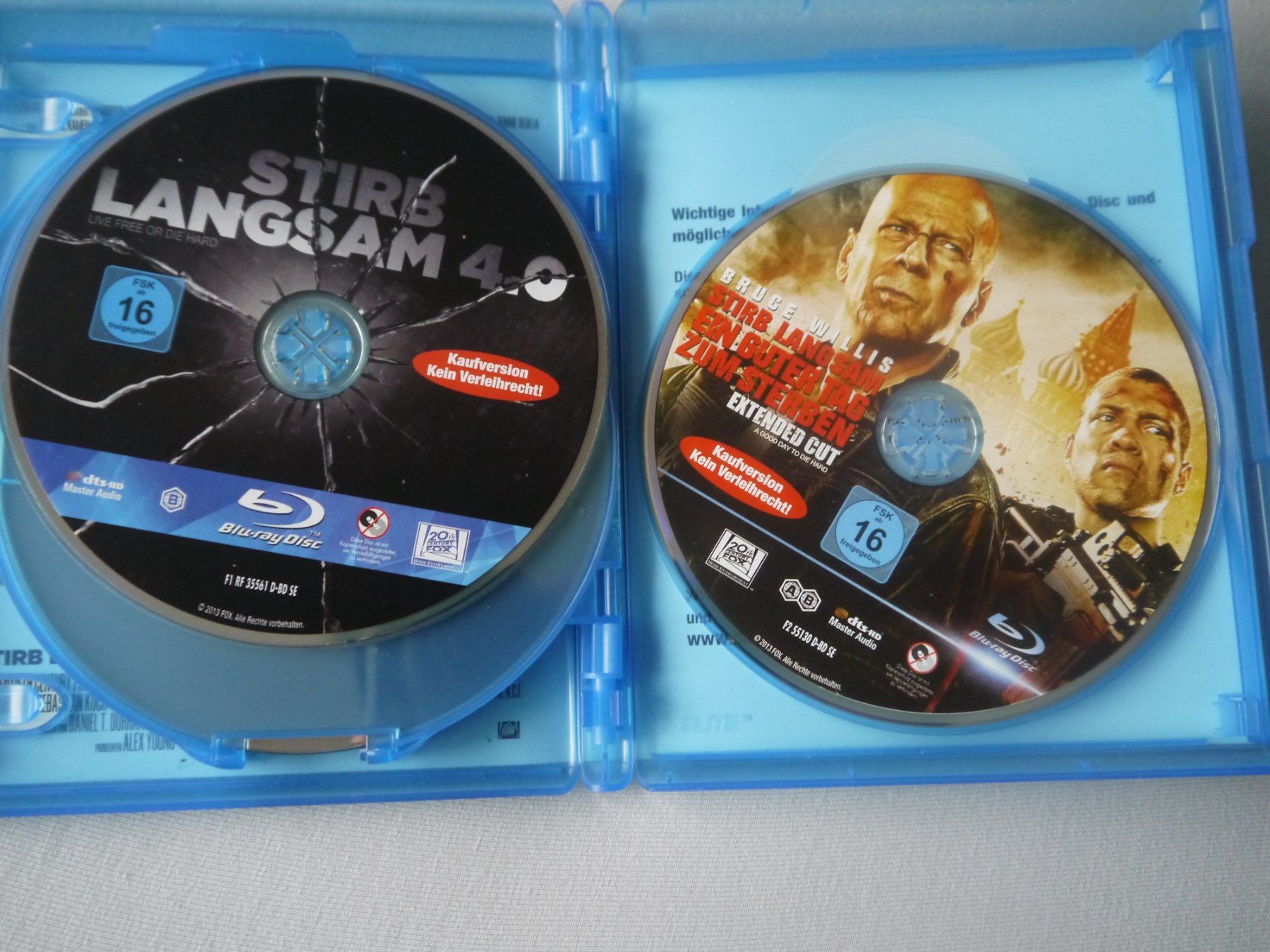 Tutti i DVDs: STIRB LANGSAM- Collection 1 - 5 - Bruce Willis – Usato da Hagendorn venduto da Blaf 3