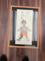Schellen Ursli Bild im Rahmen