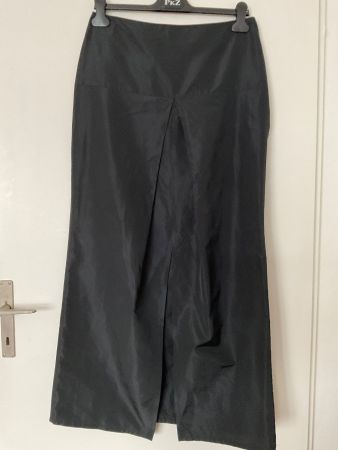 RIANI toller Midi- Maxi Rock Gr 40/38 schwarz Bleistiftrock