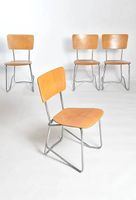 Armin Wirth Aluflex Stuhl Set