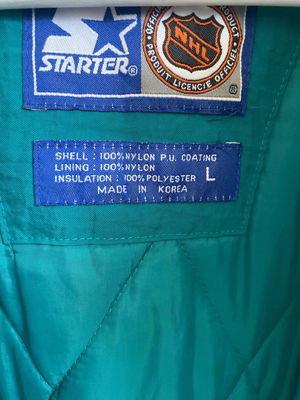 Starter Jacken: Mighty Ducks Starter Jacke Grösse L – Gebraucht aus Homburg von Vlinder3 5