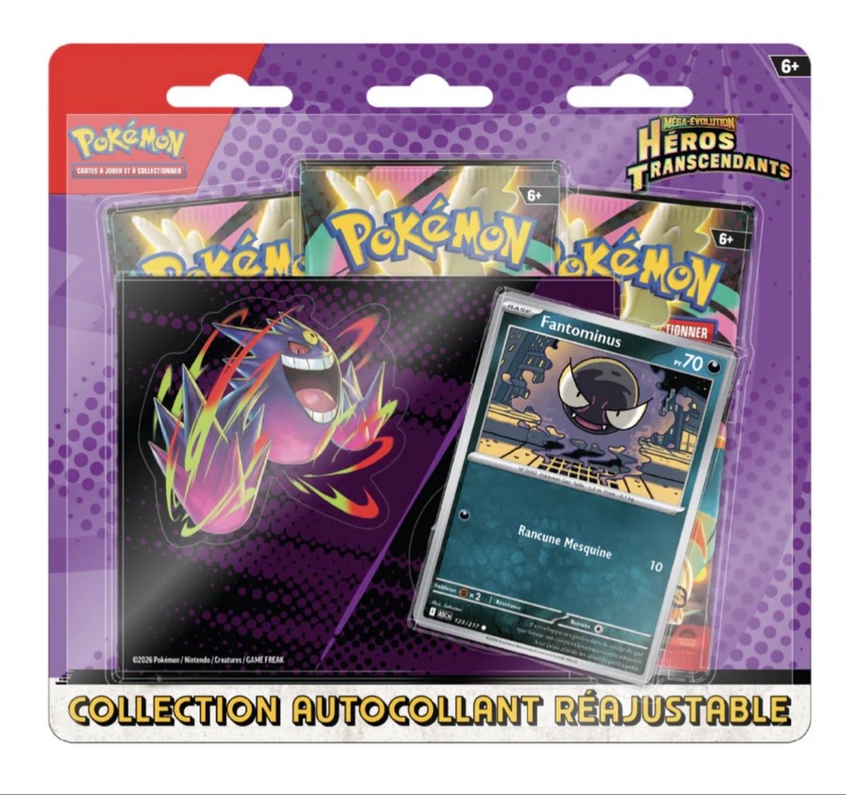 Pokémon Sammelbilder & Trading cards: Pokémon Héros Transcendants | Blister 3 Boosters Ectoplasma – Neu und originalverpackt aus Fétigny von nit_p86f