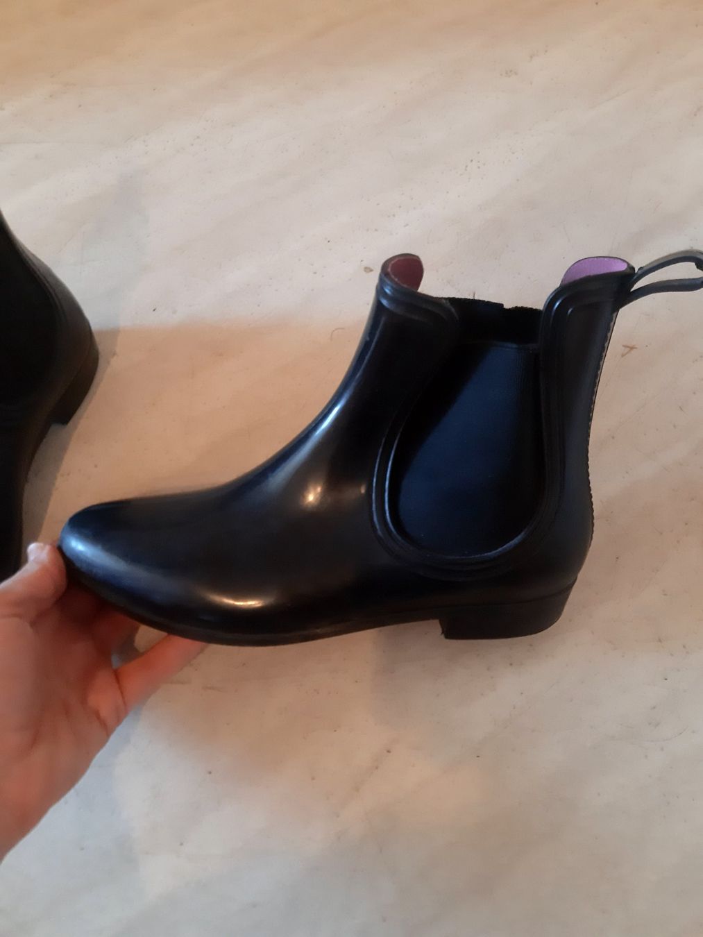 Scarpe da donna: Regen-Boots, Regenstiefel, Gr. 39, schwarz – Usato da Zürich venduto da oli_6mdg 1