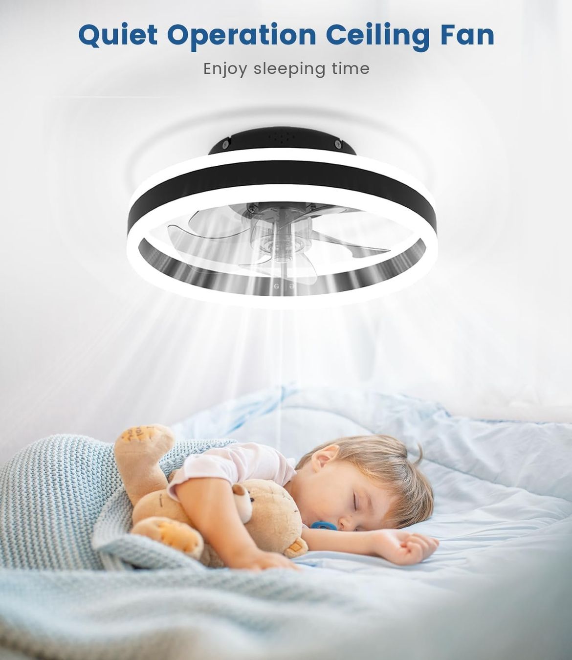 Lampadari & plafoniere: LED Deckenventilator mit Lampe dimmbar 6 Stufen – Nuovo e nell'imballaggio originale da Zürich venduto da ausverkauf50 5