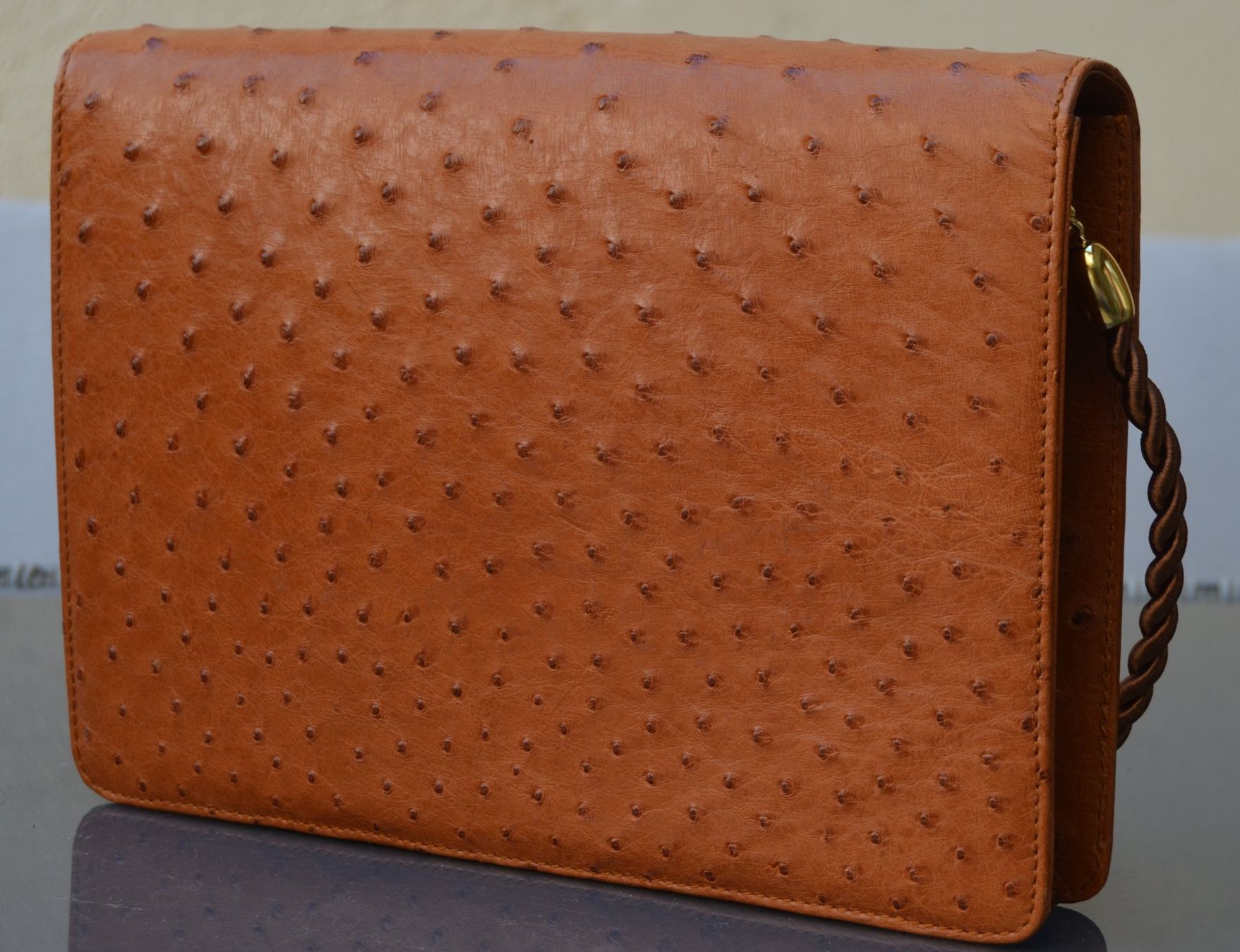 Borse da donna: Gurtner Tasche - Straußenleder / sac - cuir d'autruche – Usato da Collonges venduto da Auganien 4