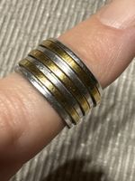 Modeschmuck Fingerring / Gr 54