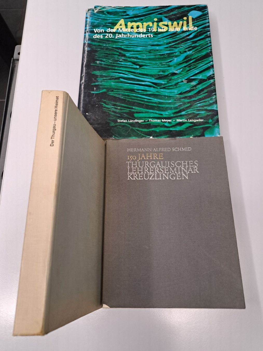 Bücher: Thurgau Heimatbücher - 3 Stück – Gebraucht aus Egnach von ASTROFRITZ 1