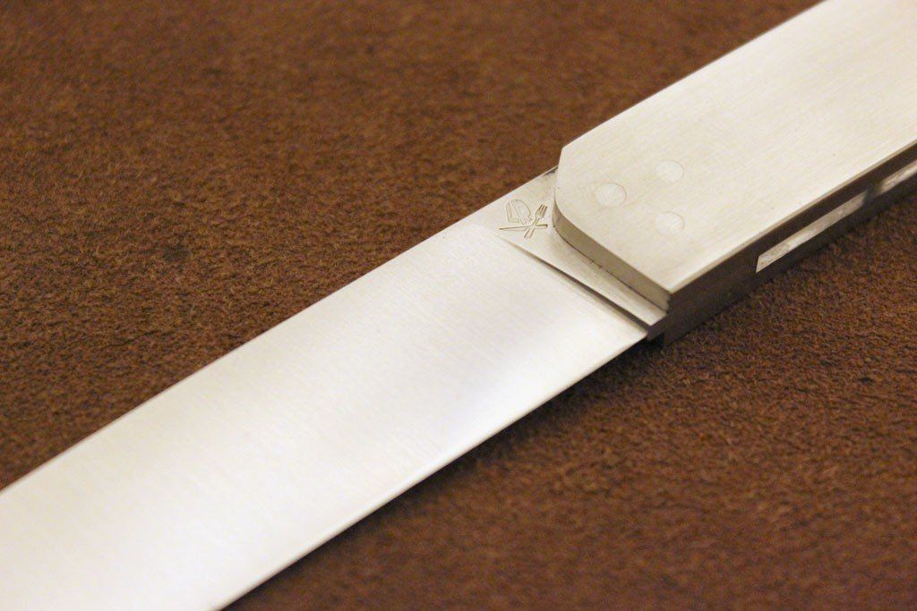 Coltelli: Steakmesser 4er Set Roland Lannier "Titanium" – Nuovo e nell'imballaggio originale da Arboldswil venduto da Patrik-Tschanz 4
