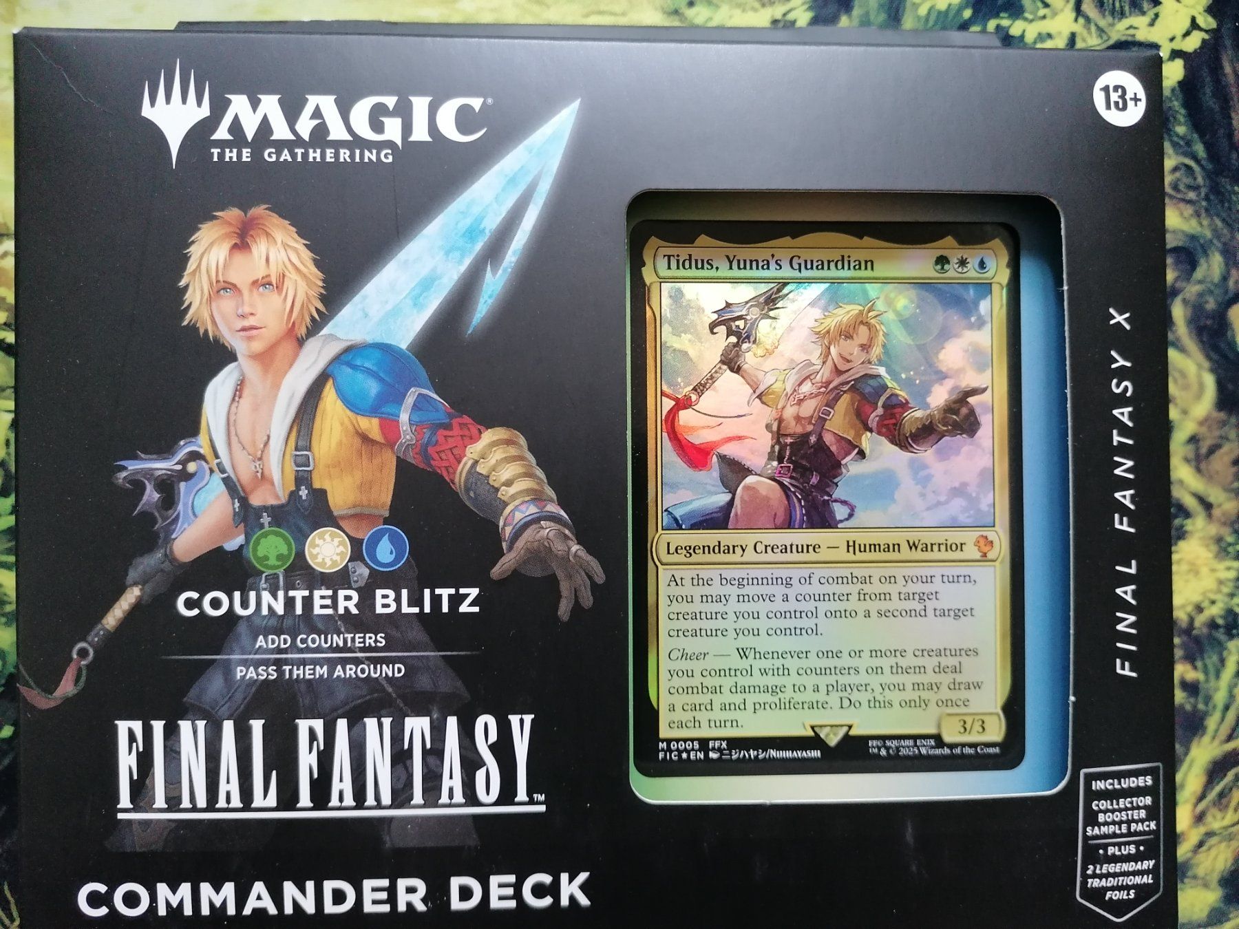 Magic The Gathering Carte collezionabili: MtG Final Fantasy Commander Deck ENG Counter Blitz – Nuovo e nell'imballaggio originale da Basel venduto da BigFishBig