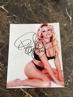 Pamela Anderson Foto mit Unterschrift, Echtheitszertifikat