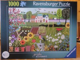 Ravensburger Puzzle  " Gerden allotment "   1000 Teile