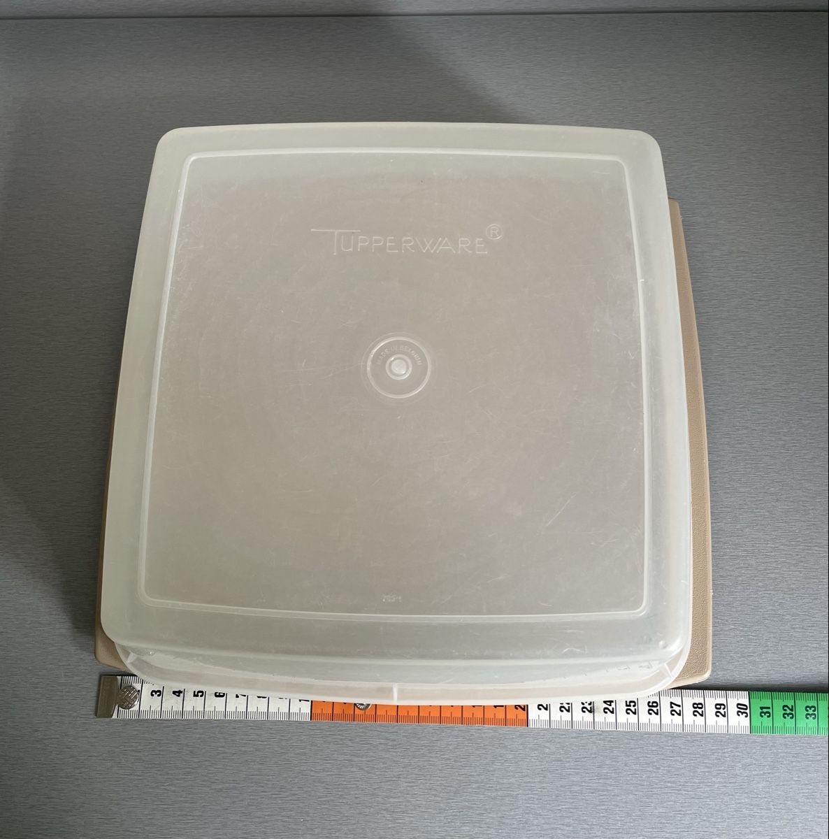 Tupperware Contenitori & Simili: Tupperware Vorratsdose gross Quadratisch beige/Transparent – Usato da St. Moritz venduto da cri_h9tt 1