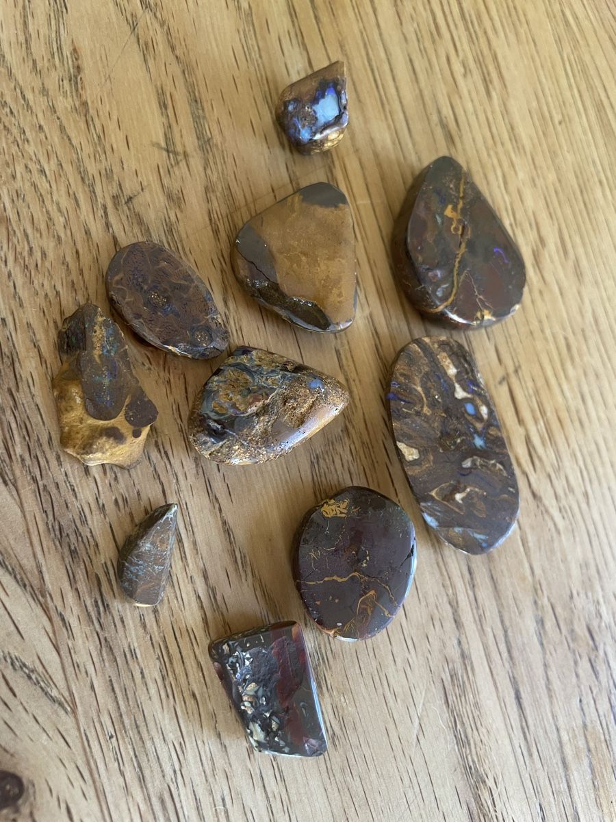 Edelsteine: Versch. Boulder Opale – Gebraucht aus Flawil von Naphtali 1