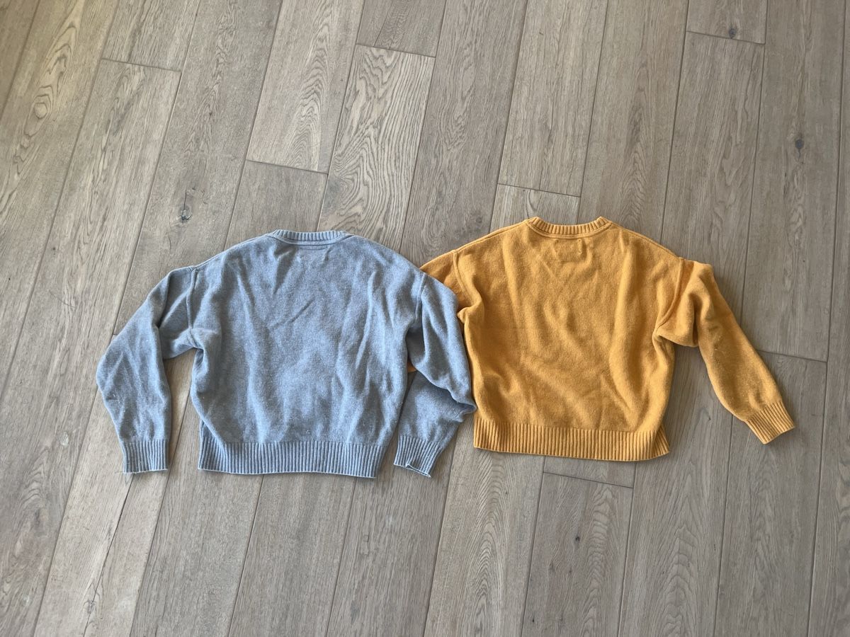 Mads Nørgaard Pullover & Sweatshirts: Mads Norgaard Pullover Set grau gelb 14 jährig – Gebraucht aus Zollikofen von KundB 2