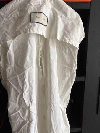 Gucci Kleidersack weiss Schutzhülle für Bekleidung