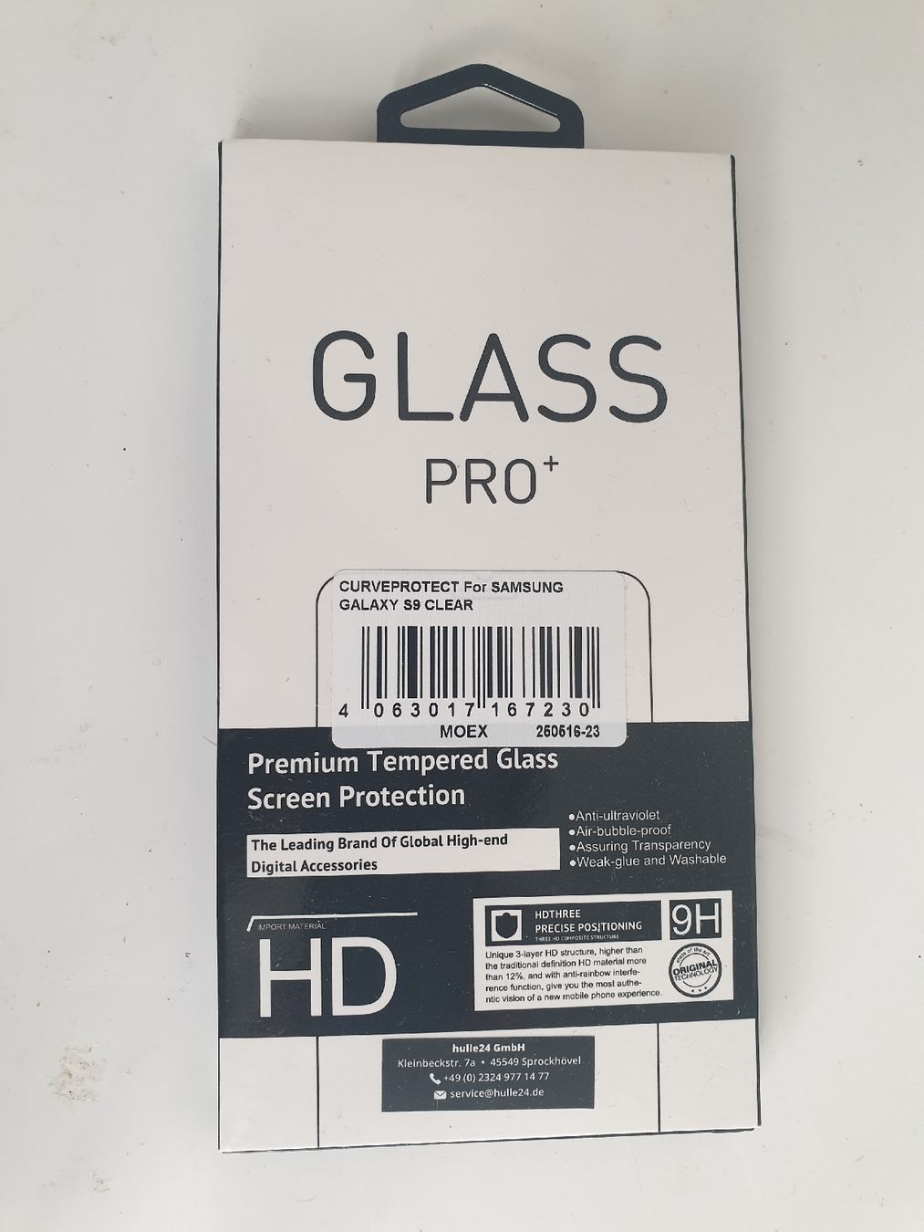 Ritocchi & pellicole di protezione: Samsung S9 screen protector – Nuovo (secondo la descrizione) da Flawil venduto da rcnkr
