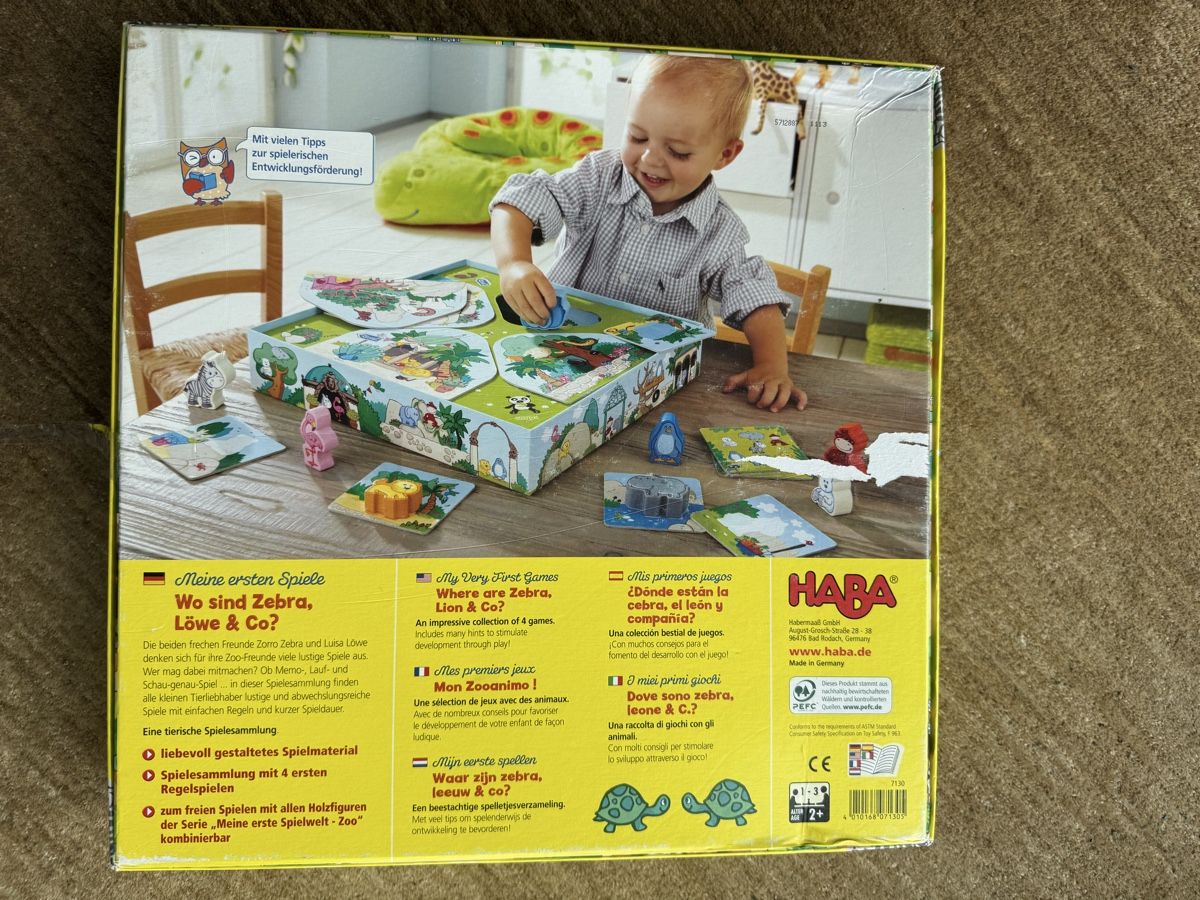 Haba Jeux: Haba "Wo sind Zebra, Löwe & Co?" – D'occasion à Aarau par Kilauea 8