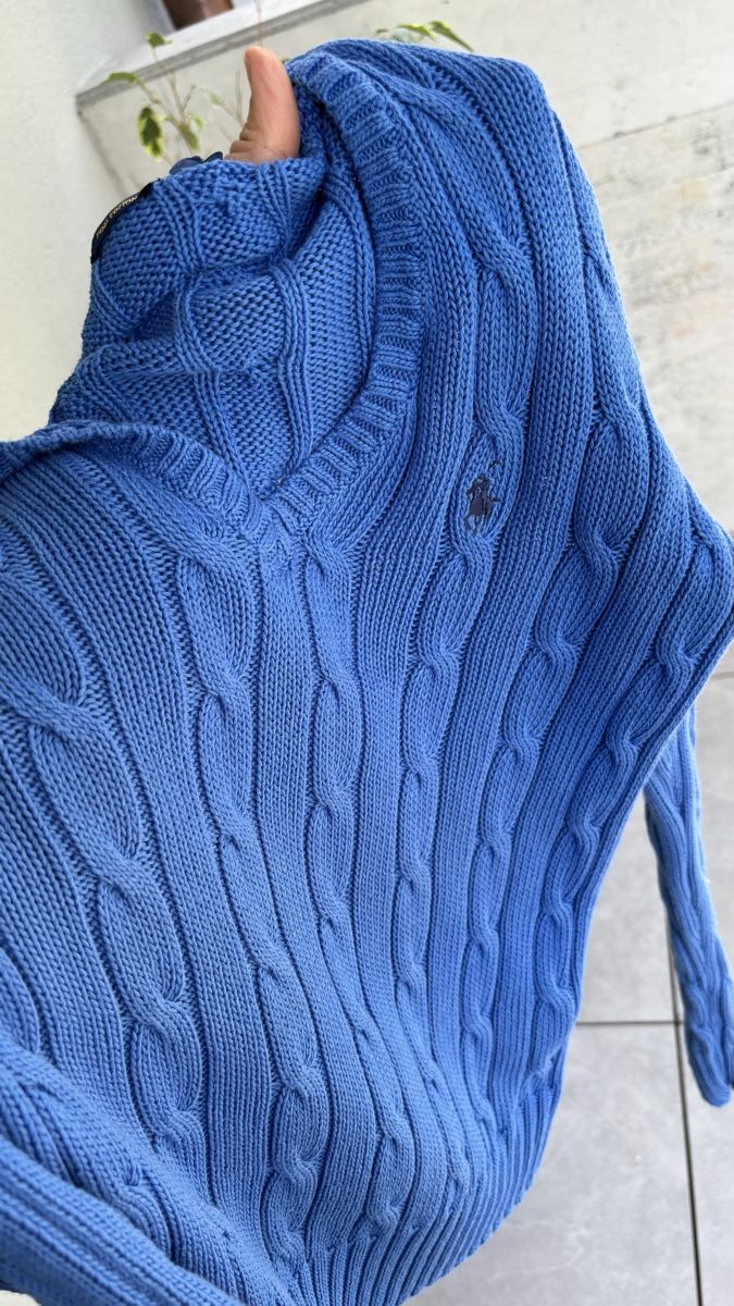 Ralph Lauren Maglioni & Felpe: RALPH LAUREN Cable-knit cotton Pullover S/36 – Usato da Zürich venduto da Angela_Fashion_Lover 6