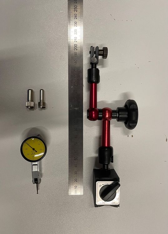 Messuhr-Klemmfutter Aus Wolframstahl – Drehklemmfutter Für Magnetständer, 3 Größen (D10-D10)