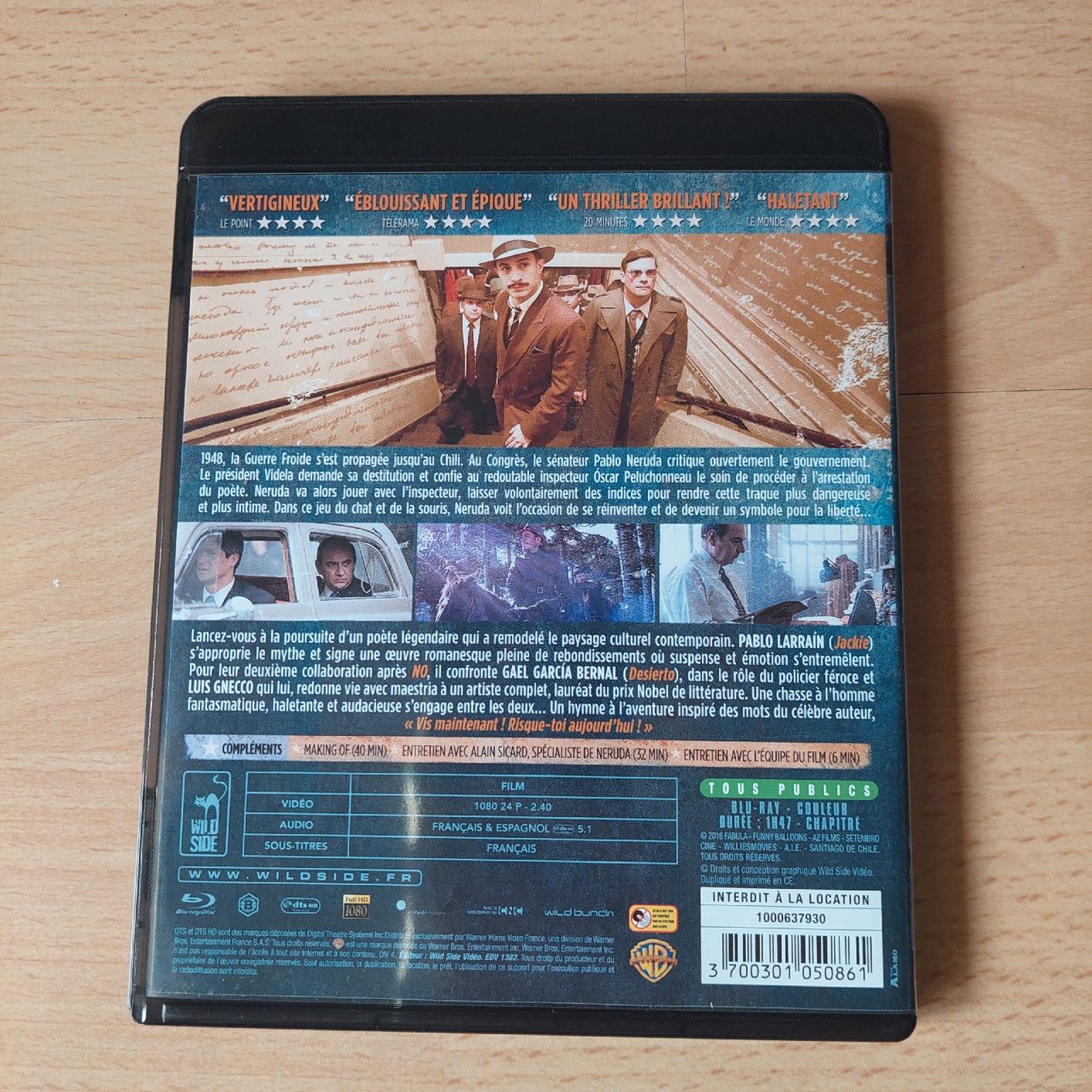 Alle DVDs: Neruda bluray – Gebraucht aus Biel/Bienne von Totalkelly 1