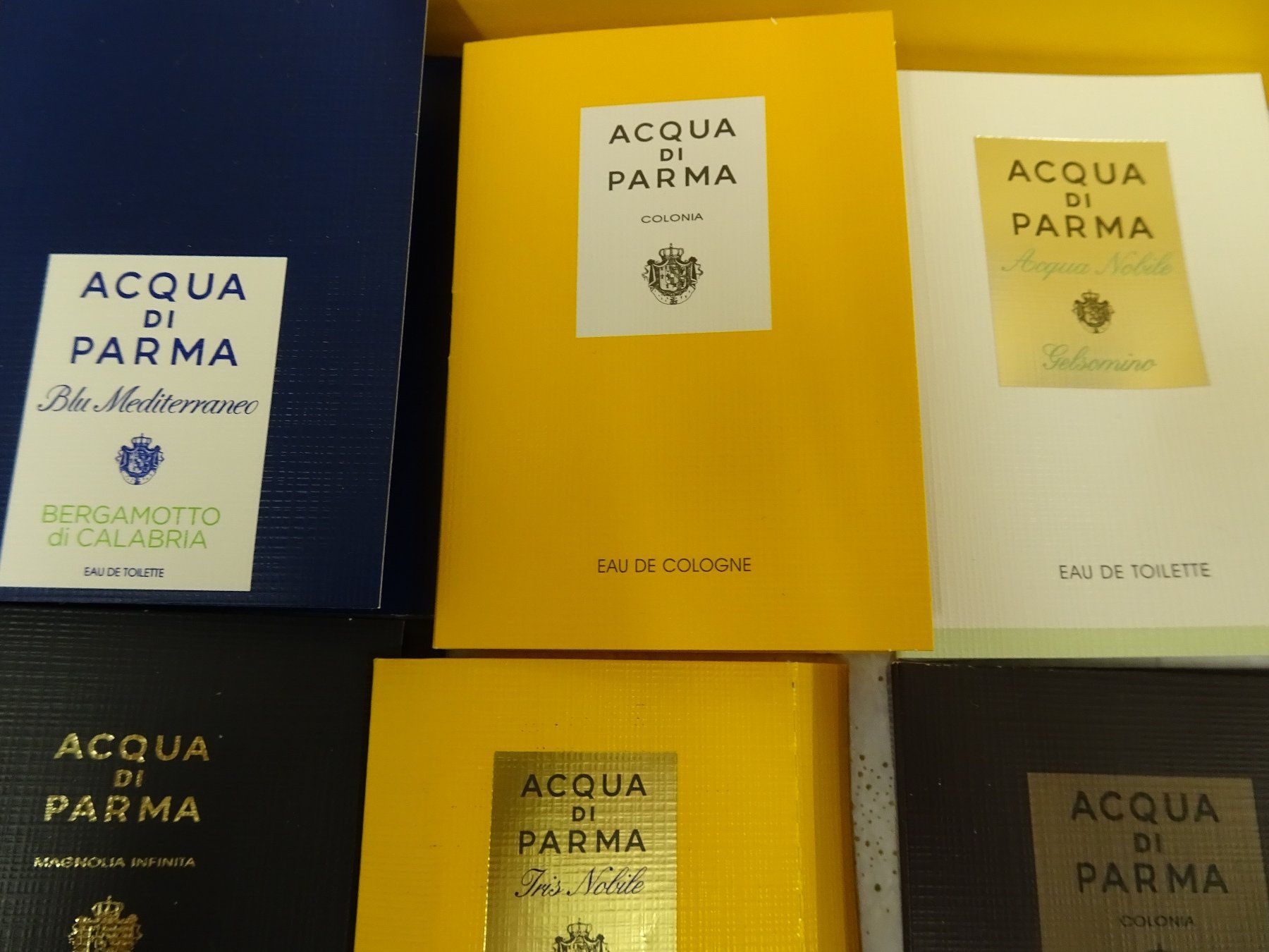 Gucci Flacons: 25 PARFUM MINI-SPRAY SAMPLES BOTTEGA AQUA PARMA PRADA GUCCI – Neu (gemäss Beschreibung) aus Oberwil b. Zug von JICKY-1889 6