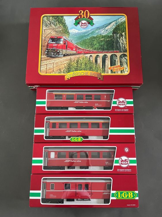 LGB RhB Spur G Set Zug Modellbahn Eisenbahn Garten Kaufen auf Ricardo