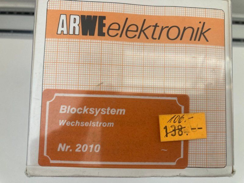 Modellini di ferrovie: ARWE elektronik Nr 2010 Blocksystem Blocksteuerung – Usato da Büsserach venduto da ModellbahnDepot 1