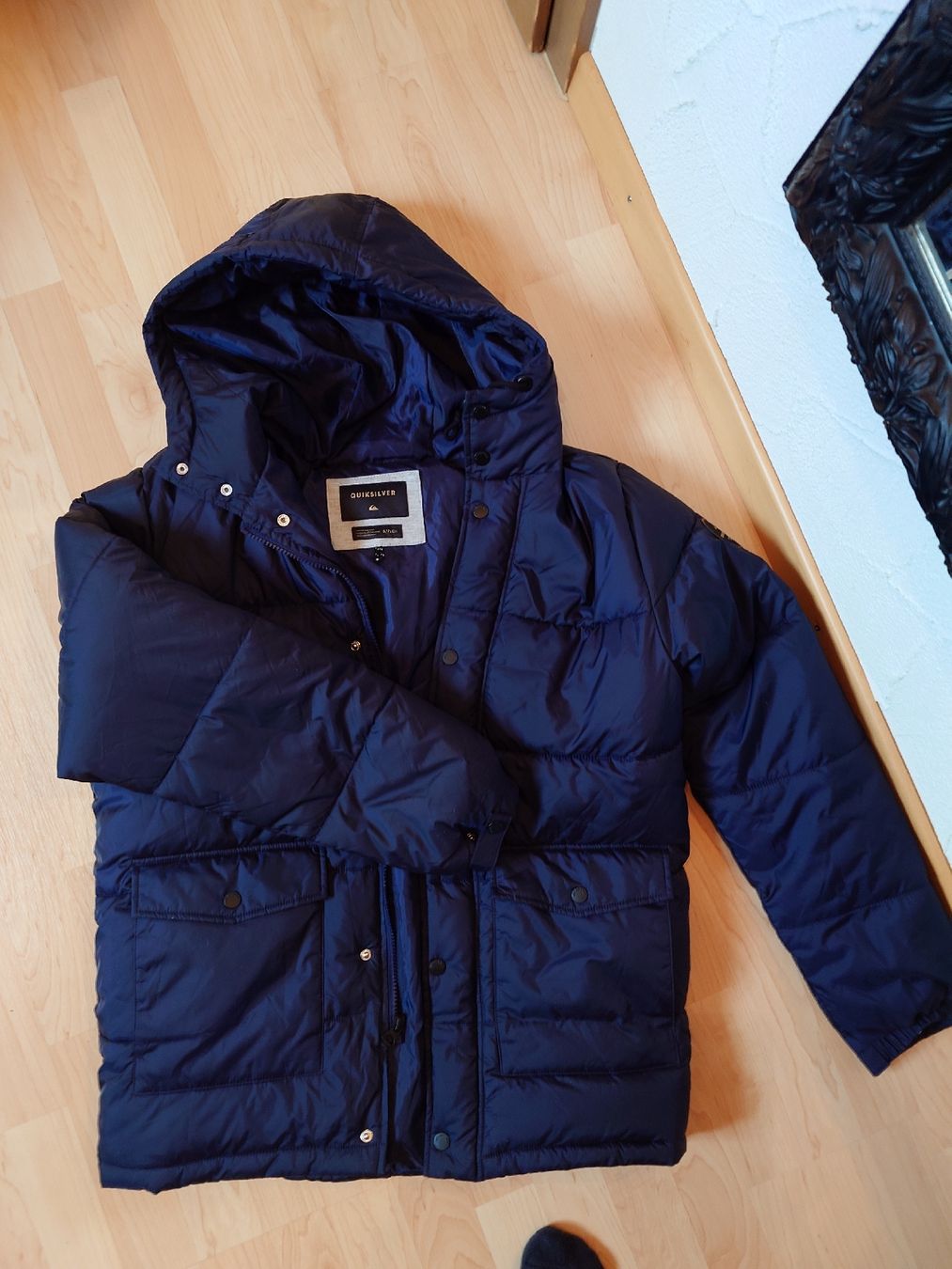 Jacken: Quiksilver Steppjacke Gr. S dunkelblau  – Neu (gemäss Beschreibung) aus Einsiedeln von Stradivarius0815