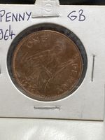 GB - 1 penny - 1964 - Queen Elisabeth 2