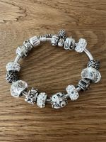 Charms-Armband, silberfarben, 19 cm