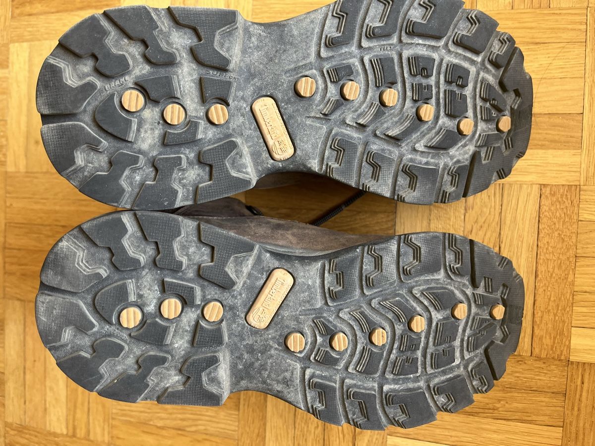 Timberland Scarpe da donna: Timberland Wanderschuhe, Braunes Leder, Größe 40 – Usato da Adliswil venduto da kik_9xns 2