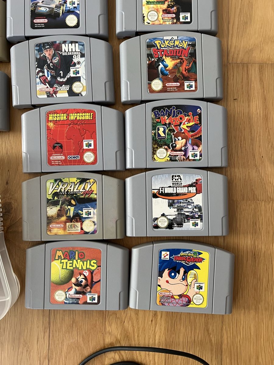 Nintendo Konsolen: Nintendo 64 Konsole mit 31 Spiele + 2 Controller! – Gebraucht aus Stäfa von PatrickOO7 5