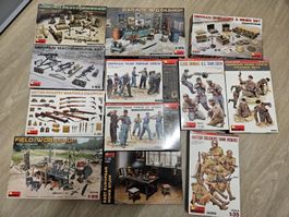 Figuren-Sets Militär WWII 1:35